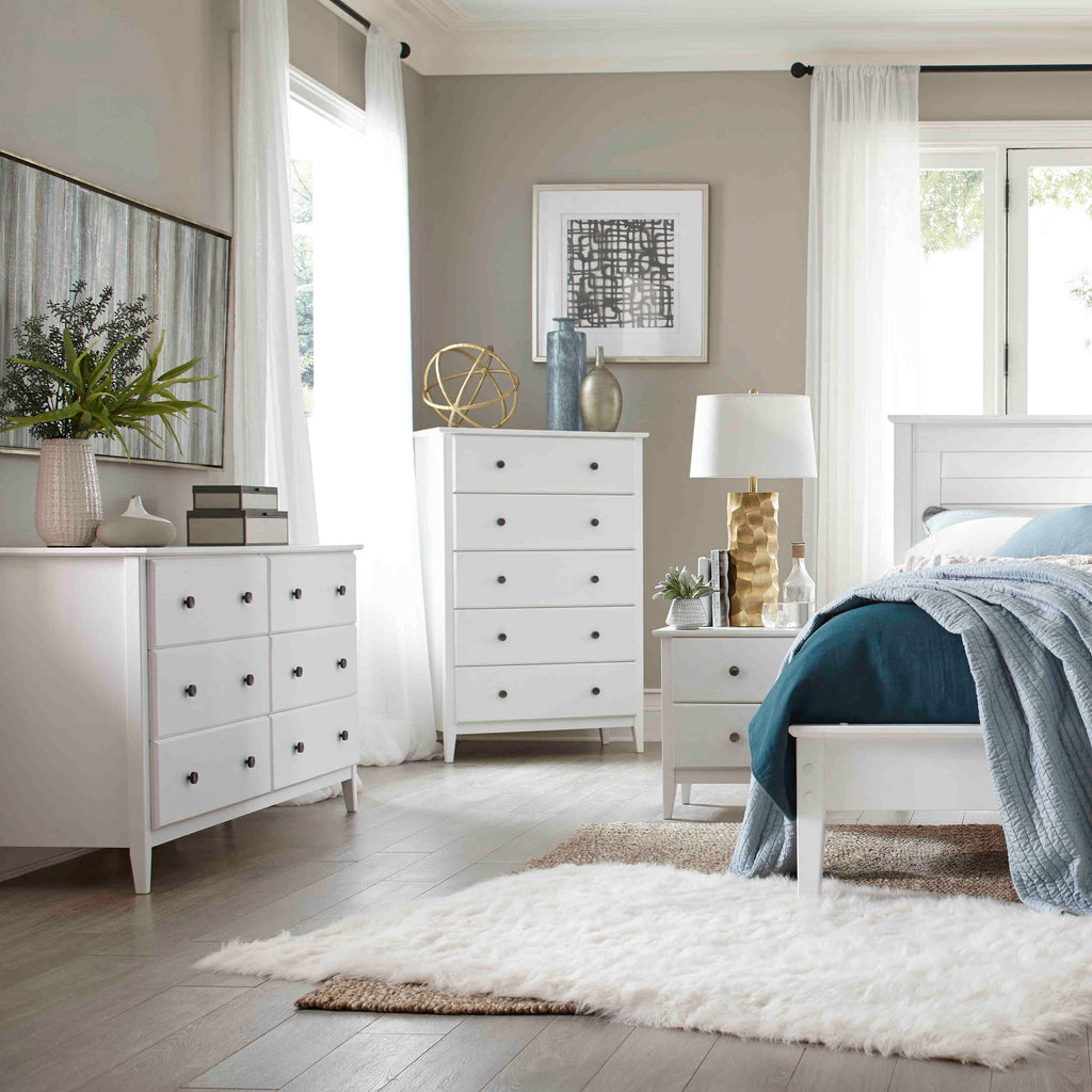 Greenport Louvered Platform Bed