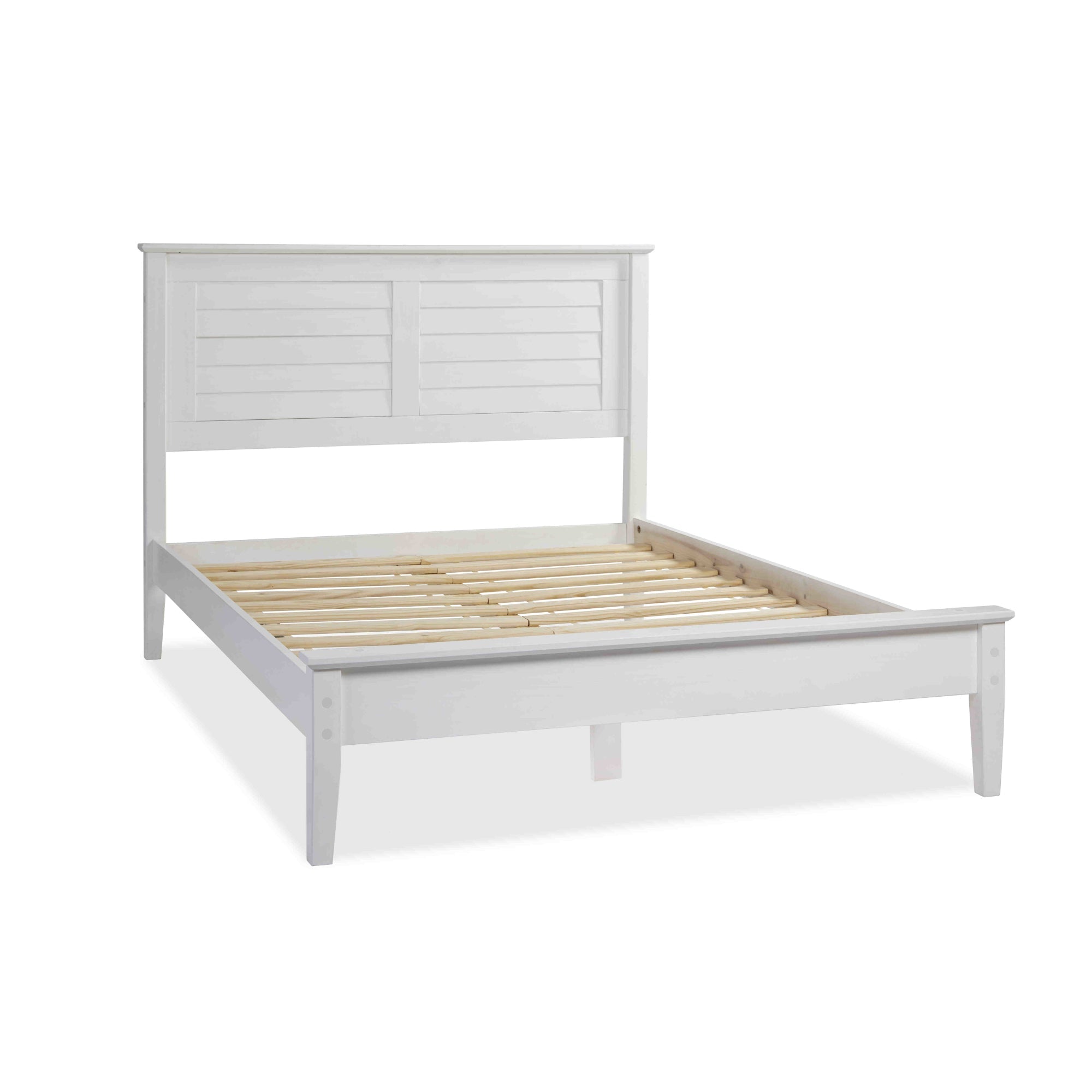 Greenport Louvered Platform Bed