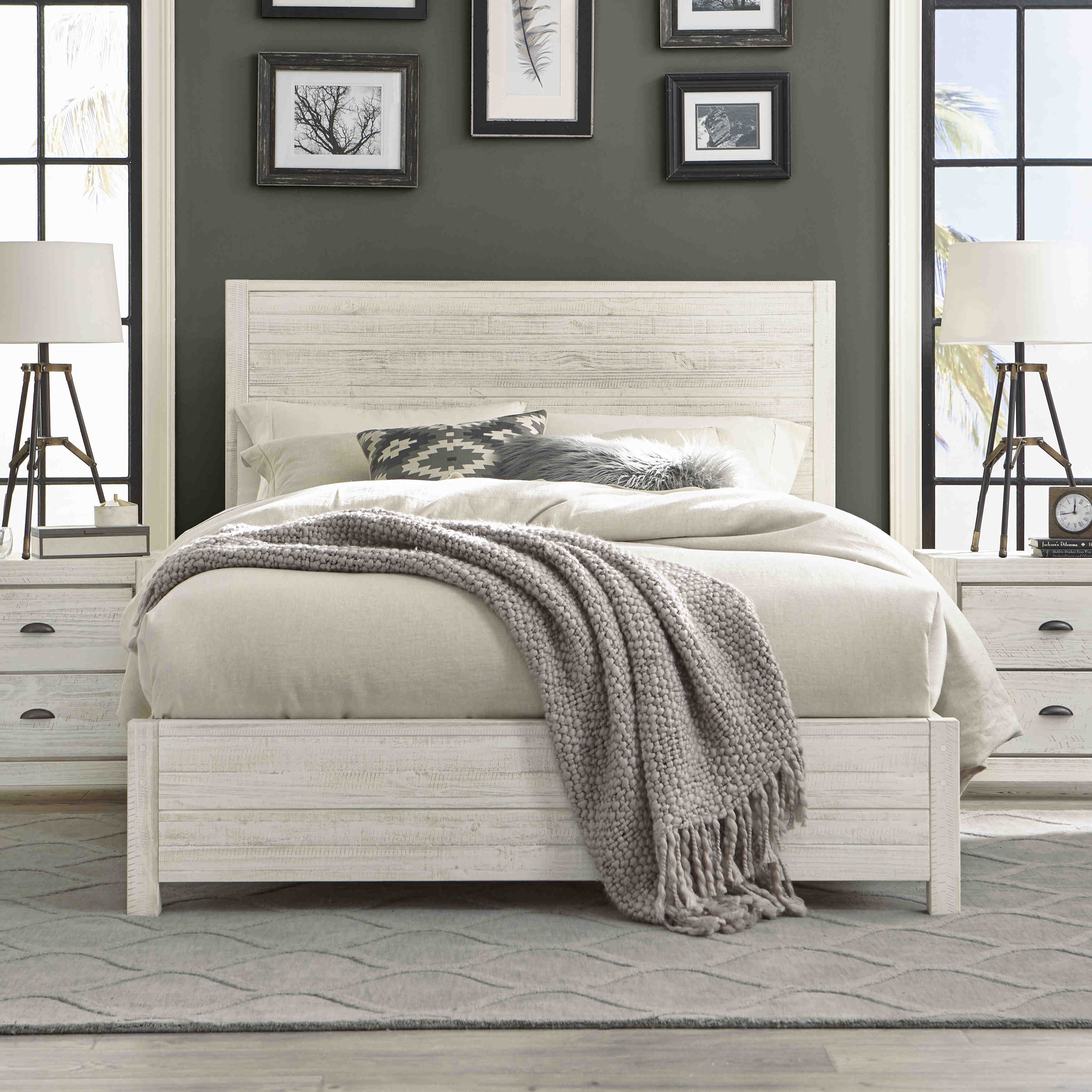 Montauk Solid Wood Bed