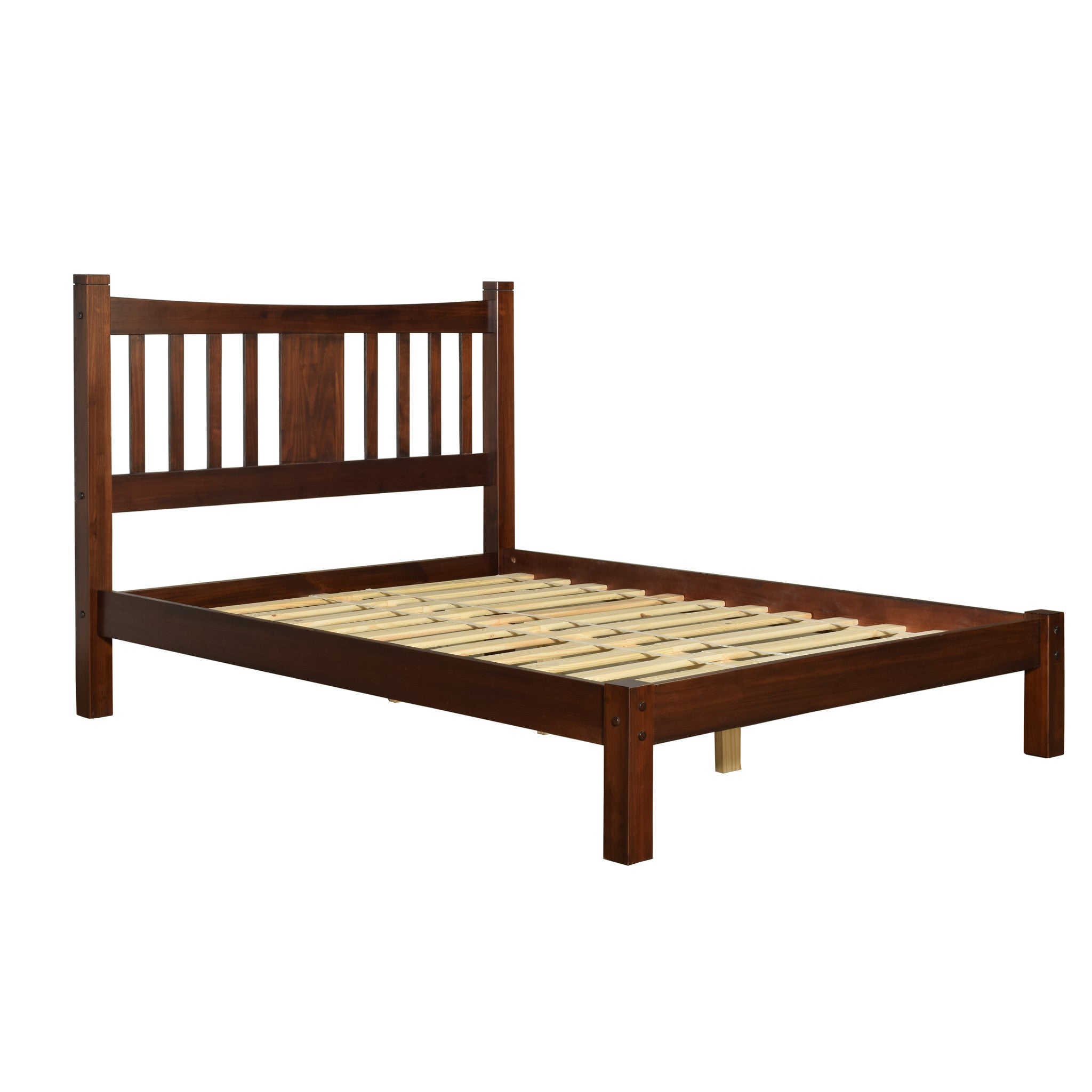 Shaker Slat Platform Bed