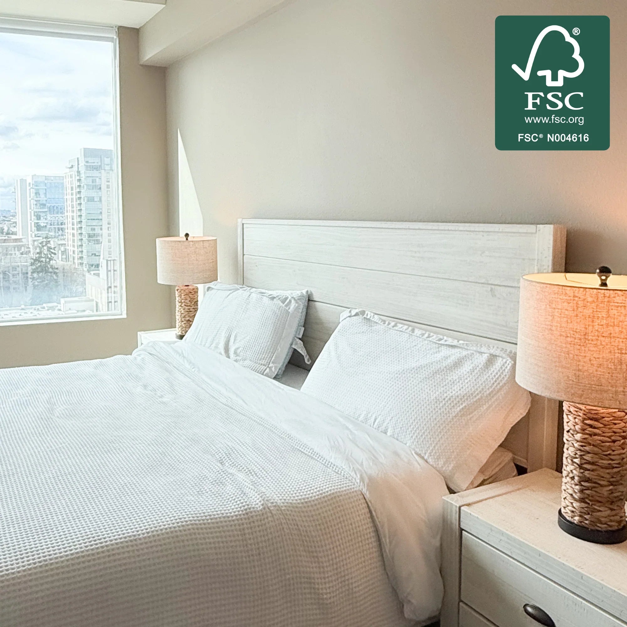 Montauk Solid Wood Bed