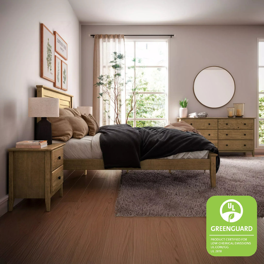 Greenport Louvered Platform Bed