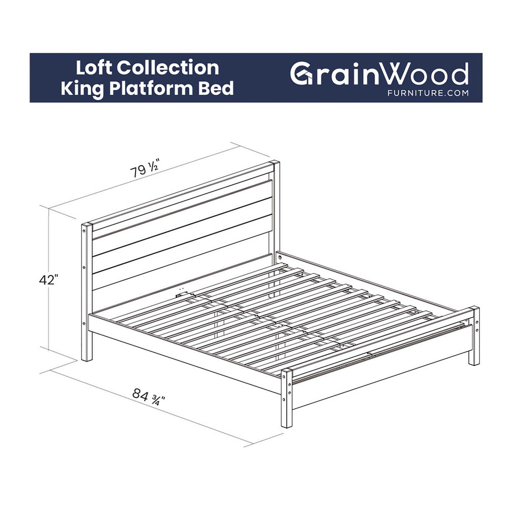 Loft Platform Bed