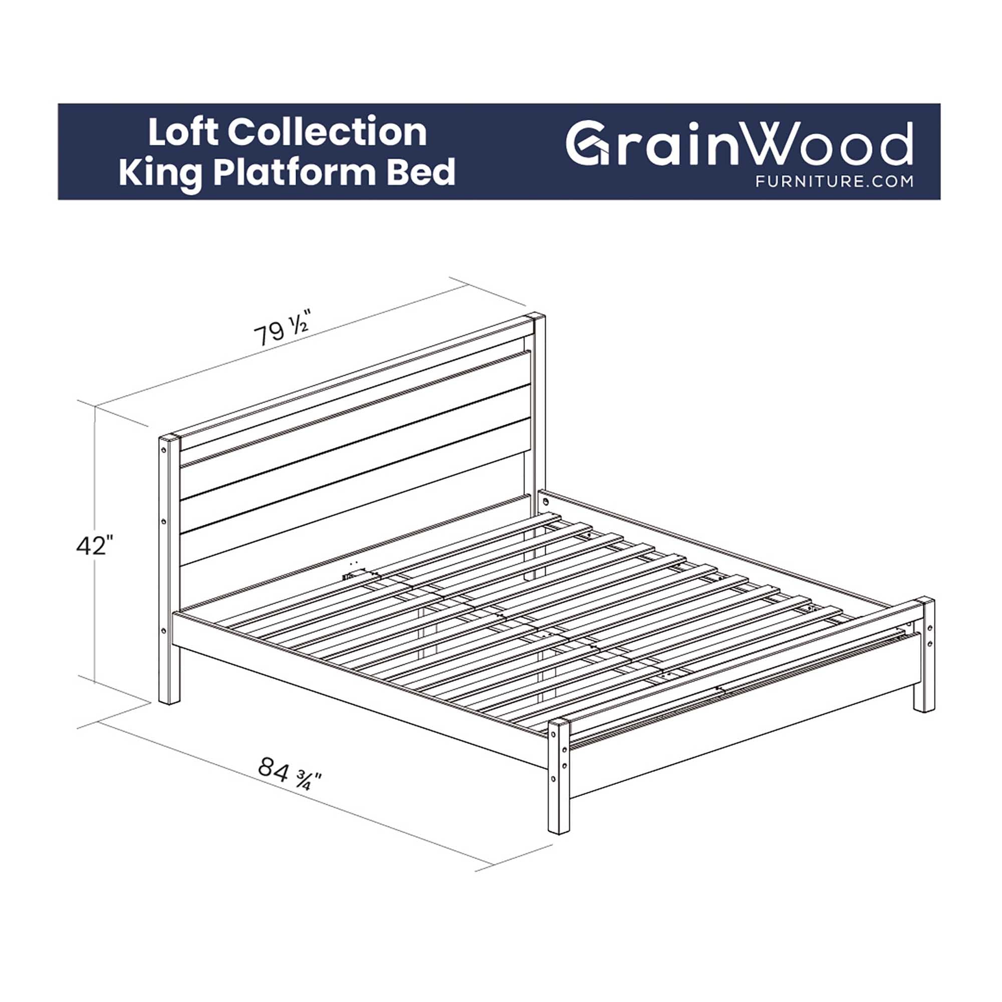 Loft Platform Bed