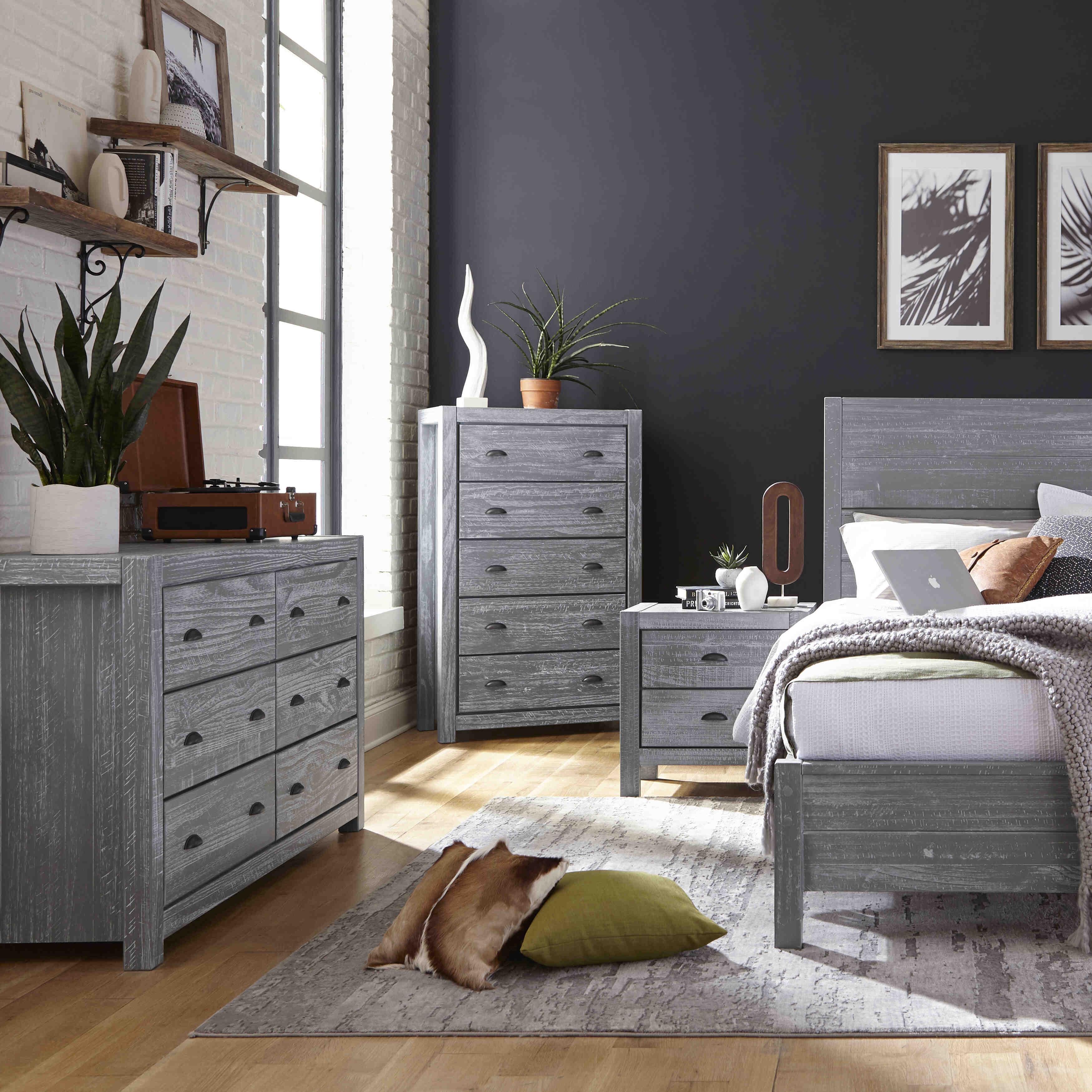 Montauk Solid Wood Bed