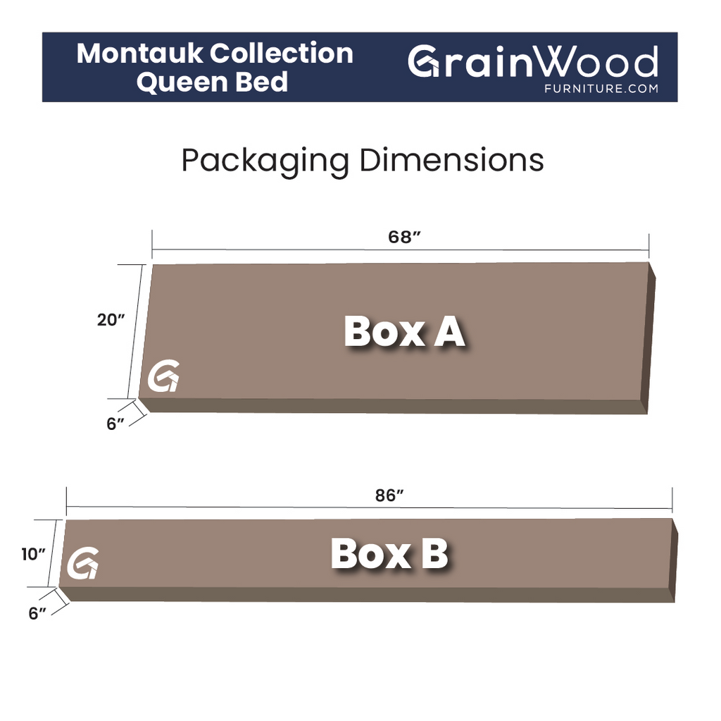 Montauk Solid Wood Bed